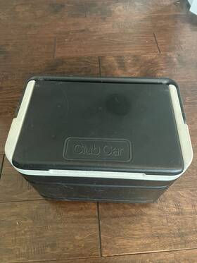 10l0l 102588101 Golf Cart Ice Cooler Chest With Mounting Bracket For Yamaha Club Car Ezgo 48h Cool