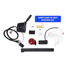 10lol 519064 12v Golf Cart Turn Signal Kit Led Horn Brake Hazard Light Switch