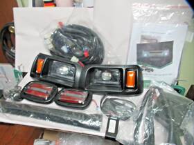 10lol Y208-a New Deluxe Golf Cart Light Kit For Club Car Ds With Drl