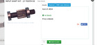 28095-g01 Input Shaft Kit With Spline Tooth Gear For 712201180725