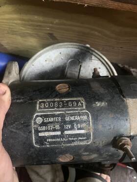 660379 3g Parts Starter Generator For Ezgo Gas Golf Carts