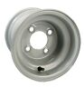 40564 Aftermarket Products Set Of Golf Cart Wheels Silver Steel Centered 40564 Aftermarket Products Set Of Golf Cart Wheels Silver Steel Centered