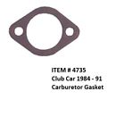4735 Nivel Oem Club Car Carburetor Gasket Gas Models