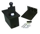 5112 Aftermarket Products Golf Cart Black Mounted Club And Ball Washer