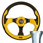 56698 56914 Ezgo Rally Style Yellow Steering Wheel Adapter