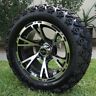 630blkf Golf Cart Wheels And Tires Black Machine All Terrain