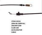 294-xrt1500 6519 Nivel Oem Club Car Carryall Accelerator Cable Model Carts 294-xrt1500 6519 Nivel Oem Club Car Carryall Accelerator Cable Model Carts