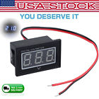 670924934981 Unbranded Digital Led Volt Meter Blue Battery Gauge