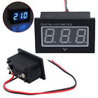 670924938538 Unbranded Blue Led Car Digital Volt Meter Battery