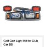 738771251511 Headlight Tail Light Kit For Club Car Ds