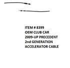 8399 Nivel Oem Club Car Generation Accelerator Cable Precedent Gas Carts