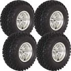 22x11-10-10x7 847-0000-08 Silver Sz Ocelot Golf Cart Wheel And