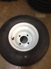 90002 Kenda Tire Golf Cart Ezgo White Steel Rim New