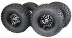 A1070139009130422110010-b4 With Fusion Glossy Black Wheels For Golf Cart 711841580605
