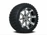 A19-168 Set Of Inch Gtw Tempest Machined Wheels Duro Terrain Tires