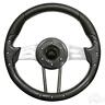 Acc-sw120 Red Hawk Rhox Aviator Golf Cart Steering Wheel Carbon Fiber