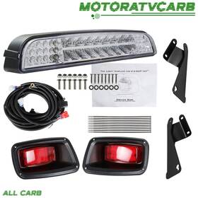 All-carb Mot2316524 All-carb Fit For Ez-go Txt 96-13 Golf Cart Led Light Bar Kit With Taillights