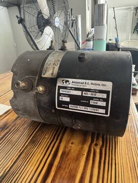 Amd Ak1-4004 Ezgo Txt 36v Electric Golf Cart 1994-up 36 Volt 3.4hp Series Motor 73124-g03
