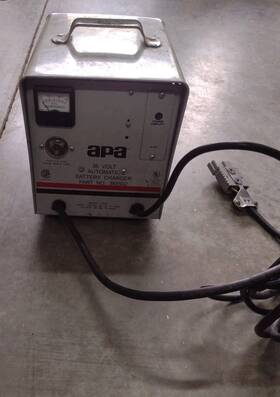 Apa 1205036 Model 12050 36 Volt Battery Charger - Not Tested Selling For Parts