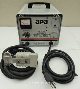 Apa 12118 36v 20a Auto Battery Charger Golf Cart Forklift Industrial Anderson Sb50