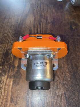 Zj-400a As The Description Shows Main Contactor Solenoid Zj 400a 48v Metal Universal Electric Golf Cart