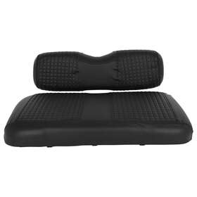 Aup17621125up Asucarparts For Ezgo Txt Black Checked Front Cover