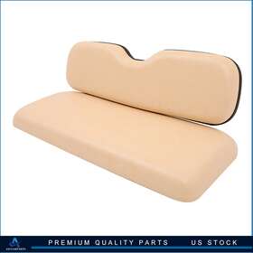 Aup E16915cp389s Fits E-z-go Rxv Models Wheat Rear Golf Cart Cushion Set