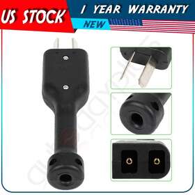 Adp16219da546s Autodayplus Charger Crows Foot Plug 36v For Club Car Ez-go Yamaha Crowsfoot Connector