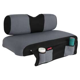 Adp17611to227s Autodayplus Black And Gray Golf Cart Front Seat Cover With Storage Bag Fits Ezgo Txt Adp17611to227s Autodayplus Black And Gray Golf Cart Front Seat Cover With Storage Bag Fits Ezgo Txt