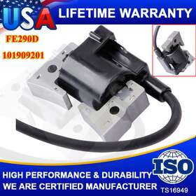 Carbole 101909201 5133 Club Car Ignition Coil Fits Ds And Precedent Golf Carts 1997-up Kawasaki
