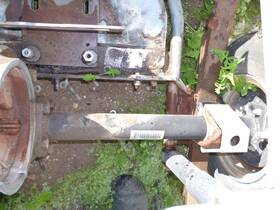 008k6c793 Club Car Carryall 1980 S - 1990 Ds Gas Golf Cart Rear Axle Clutch Side Right