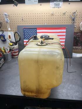 1016004 Club Car Genuine Oem Ds 1992 And Up Gas / Fuel Tank With Sending Unit #1016004