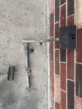 101878201 Club Car 2001 Ds Golf Cart Brake Pedal Assembly