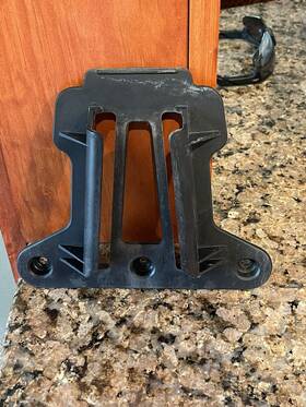 Club Car 103886801 Oem Ball Washer Cooler Mounting Bracket Fits Tempo And Precedent