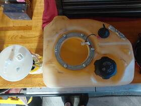 105215502 Club Car Genuine Oem Fuel Tank With Efi Pump Subaru Ex40 Gas Engines Only