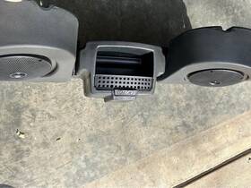 47581430001 Club Car Oem Golf Cart Overhead Bluetooth Speakers Sound System And Storage