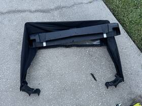 Club Car 47606243002 Oem Precedent Golf Cart Black Cabana Bag Rain Weather Cover
