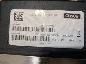 47620653001 Club Car Oem A.c. Ac Motor Controller Li Lithium 375a Mtr 1532