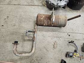 5735 Club Car Ds 1996 To 2003 350cc Muffler Exhaust