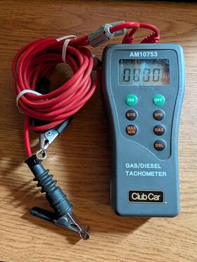 Am10753 Club Car Tachometer Gas/diesel