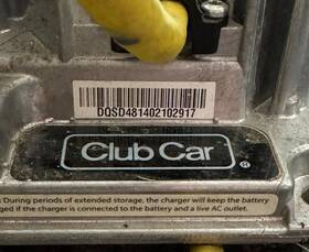 Club Car Dqsd48 Used - Battery Charger 48v Golf Cart Tempo Precedent Eric Oem Delta Q
