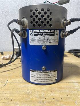 Columbia 79339 High Speedmotor Heavy Duty Sep-ex Regan With Encoder Par Car Cvg719339