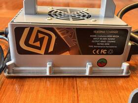 Croliumcx Croliumcx-c8-48v15a Smart Charger 48v 15amp Golf Cart Lithium Battery 3 Pin 800w