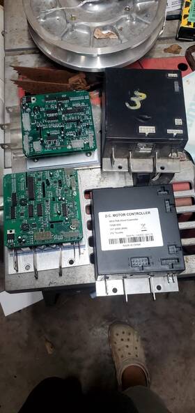 Rp77-1206-mx Curtis 36v 300a Ezgo Pds Control