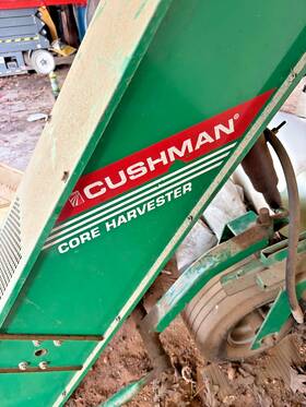 890009 Cushman Core Harvester Off Turf Truckster