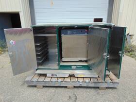 A16181 Custom Sales & Service Made Food Cart Box For Golf - Beverage Warmer Mobile Concession