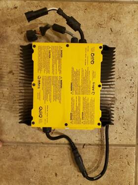 912-4854-05b Delta Q Deltaq Quiq On-board 48v Charger From 2018 Polaris Gem E4