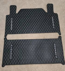 Denago 258489687686 Xtreme Mats Rover Xl Black Floor Mat Set For Golf Carts