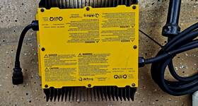Detla-q 634567 Delta Smart 72 Volt Charger For Badboy/texatron/cushman Cart. Like New