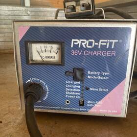 Diversified Power International 1rb36f0114e40e01 Good Working Dpi Golf Cart Battery Charger 36v 18a Model 1-36018-04